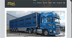Desktop Screenshot of mcauliffetrucking.com